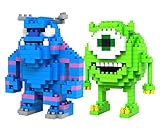 LOZ Diamond Blocks Monsters INC Mike Wazowski and Sulley 2 Pcs Set by LOZBlock