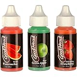 GoodHead Flavored Tingle Drops 3 Bottle Pack 1 oz. Each