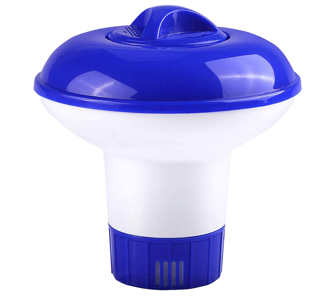FENRIR Floating Dispenser Chlorine Tablets Hot Tub Swimming Pool Spa, Floating Pool Chlorine, Chlorine Tablet Holder (5 Inch)