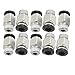 URBEST10Pcs Pneumatic Connector, 1/8