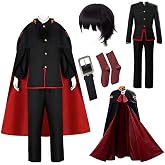 VFGONU Hanako Costume Hanako Outfit Uniform Cloak Men Full Set Halloween