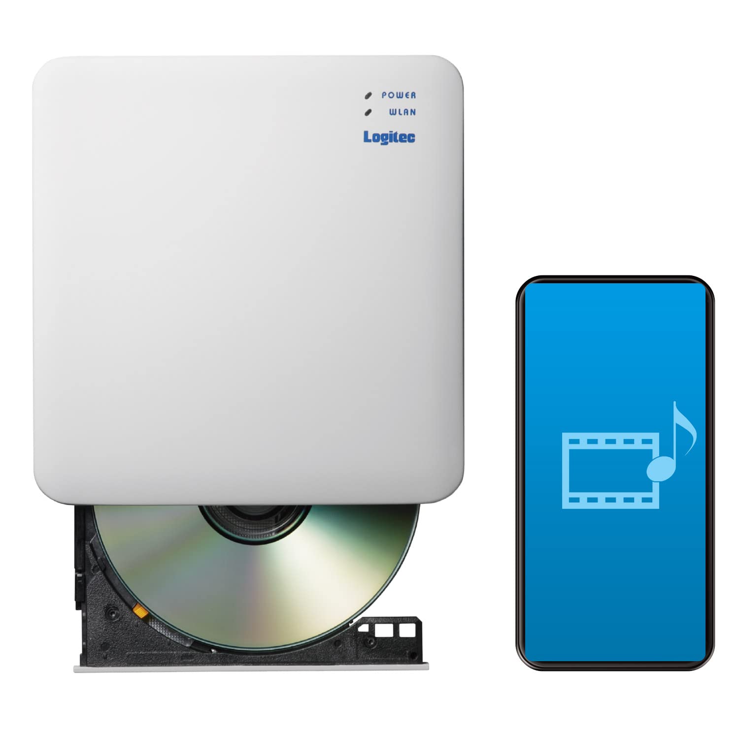 ロジテック CDレコーダー Wi-Fiモデルの商品画像