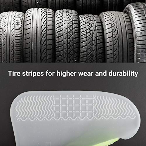 image for ATOFUL Reusable Silicone Waterproof Shoe Covers, Silicone Shoe Covers 