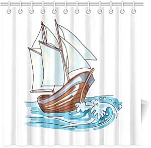 N\A Decoración del hogar Baño Ventana Cenefas Cortinas Vela Suave