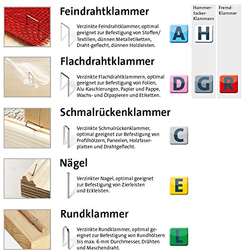 Novus Elektrotacker J-165 Profi, rückschlagarmer Universal-Tacker, Nachschlagfunktion, verarbeitet Klammern und Nägel… – Bild 8