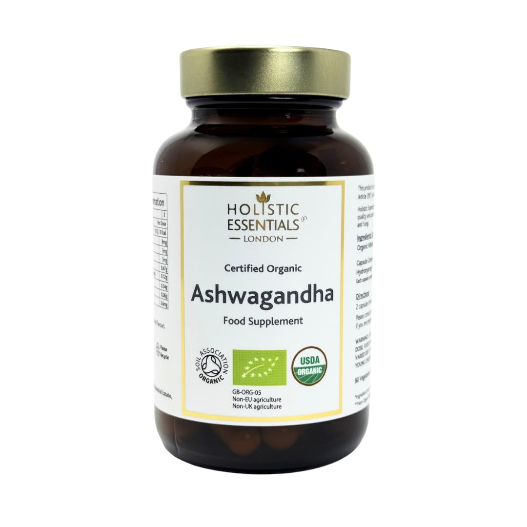 Certified Organic Ashwagandha Capsules