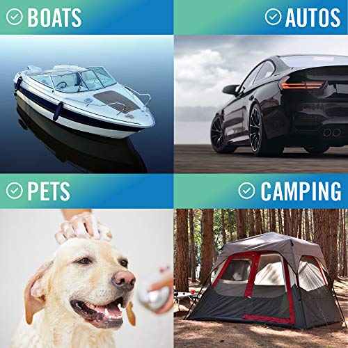 Super Absorbent Towels Drying Chamois Cloth Synthetic Smooth Boat