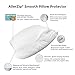 Protect-A-Bed, AllerZip Pillow Protector, Zippered, Waterproof, 2-pack, Queen Size
