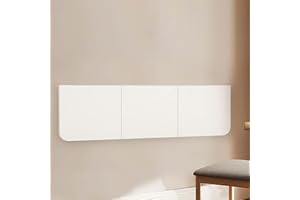 Gtouse Wall Mounted Folding Table, 47x15x9 inches Laundry Floating Folding Wall Table, Folding Dining Table Workbenches Laptop Desk for Laundry Room Home Office Kitchen Bathroom - White