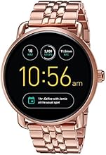 Fossil Q Wander Gen 2 Touchscreen Rose Gold-Tone Stainless Steel Smartwatch