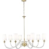 Z-Lite 1950-8 Katerina 8 Light 46" Wide Chandelier - Rubbed Brass