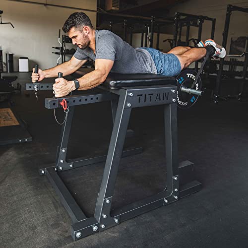 Titan Fitness HPND, Reverse Hyperextensions Lower Body Machine, Rated