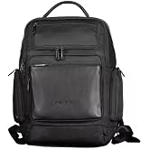 PIQUADRO Schwarz, Men&rsquo;s Backpack, Schwarz, Taglia unica -, Schwarz, One Size, Casual