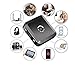 URANT Bluetooth Transmitter /Receiver, Wireless Audio Adapter Portable Music Streaming Kit For Home/Car Stereo TV, Phone iPhone (A2DP, Dual Link, Re-pair, Low Latency)