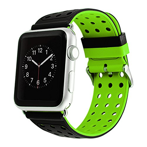 Apple Watch Band 42mm Maxjoy Iwatch Bands Soft Silicone Strap