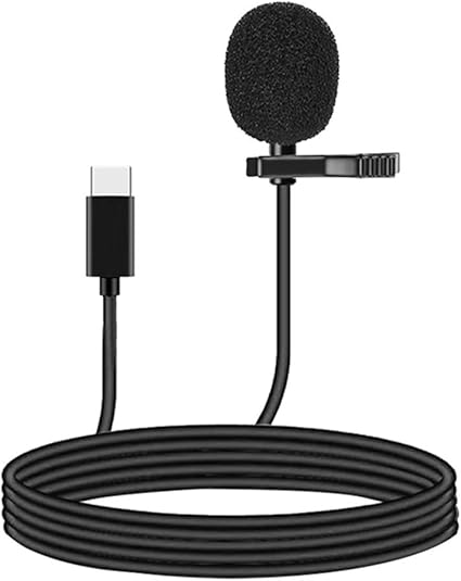 Amazon Co Jp Usb Type C Lavalierマイク Android用 全方向ラペルマイクキット オーディオビデオ録画用 簡単クリップオン有線マイク Youtubeインタビュー用 6 6フィート 家電 カメラ