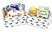 ECOHIP Set of 4 Fabric Storage Units, Storage Baskets, Storage Bins, Desk Organizer