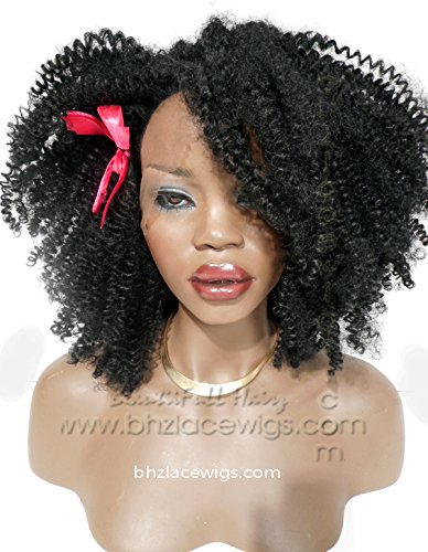 Afro Kinky Curly Lace Front Wig Nubushe Wave Lace Front Wig Kinky