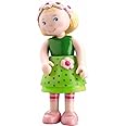 HABA Little Friends Mali - 4" Dollhouse Toy Figure with Blonde Hair & Headband
