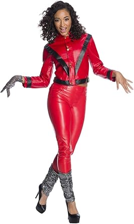 Amazon Com Charades Michael Jackson Women S Costume Clothing