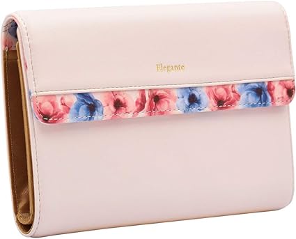 Amazon Elegante Flower 通帳ケース Rfid スキミング防止 大容量 おしゃれ 磁気防止 パスポート 通帳8冊 カード10枚 メッシュポケット付き アコーディオン じゃばら 2段階スナップボタン 花柄 02 ピンク 携帯電話 スマートフォンアクセサリ 通販