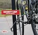 BELL Hitchbiker 450 4-Bike Hitch Rack with Stability, Black