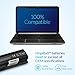 NinjaBatt Laptop Battery 484170-001 HSTNN-LB72 for HP Pavilion DV4 G71-340US G60-235DX G60-535DX DV4-2145DX DV5-1235DX DV4-2045DX G60-445DX DV5-1002NR DV6-1030US G70 Presario CQ60 CQ61 [6 Cells/48Wh]