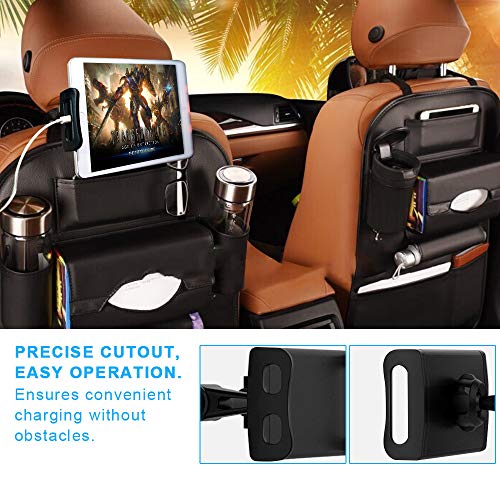 4 Headrest+Backseat+Universal+Rotating+Adjustable