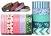 Artistic Rolls 10-Piece Japanese Kamoi Decorative Washi Paper Tapes with 4-Piece Glitter Tape and eBook, Digital Curio-Blue, Green & Strawberry Combination