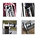 Tylor's Garden 8-1/2 Ft Cantilever Market Outdoor Patio Umbrella Hanging Umbrella Cross Base Crank UV Resistant, Burgundy