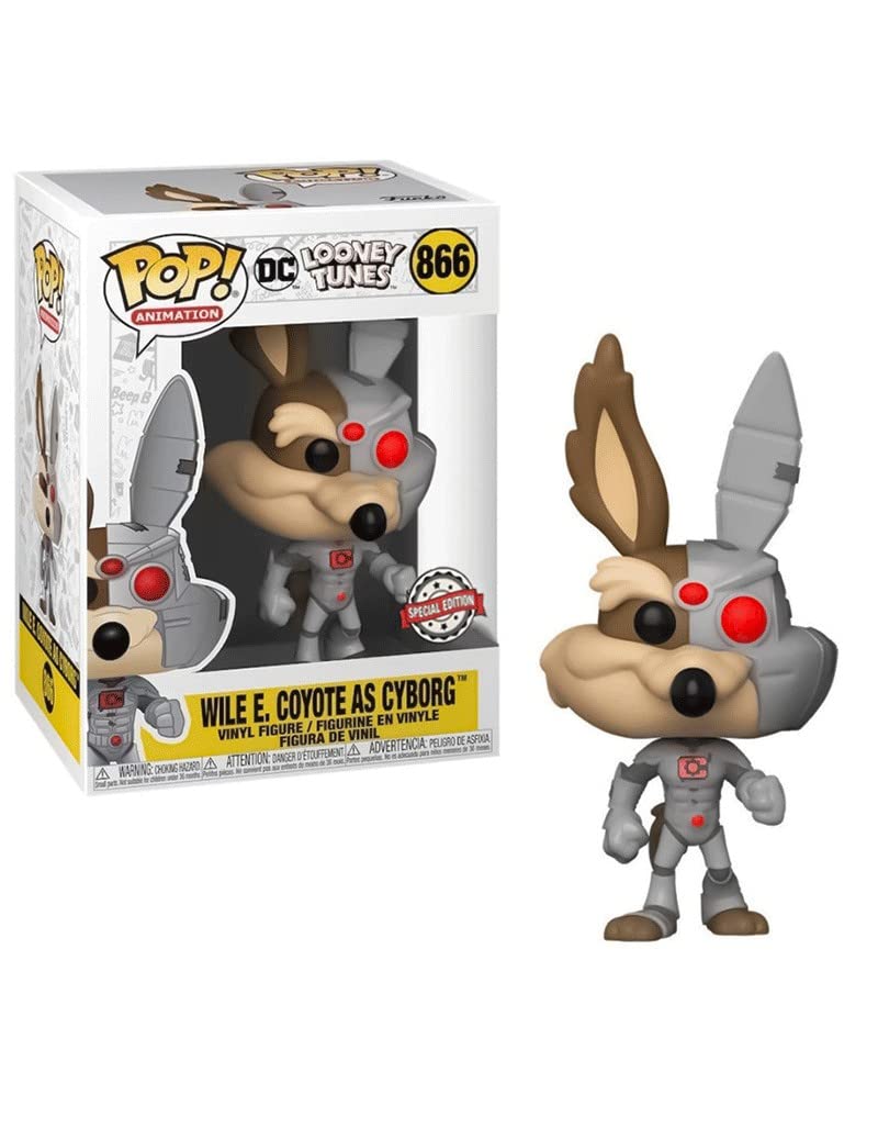 Funko Pop! Animation: Looney Tunes - Wile E. Coyote as Cyborg - US Exclusive