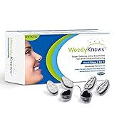 WoodyKnows 3 in 1 Nasal Filters for Allergy Relief, Combine Ultra Breathable, Super Defense and Gas & Pollutant Reducing Nasal Screen(3 Frames and 6 Pairs of Filters) (II-S, Slotted Nostrils)