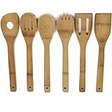 100% Organic All Natural Healthy Bamboo Utensils. No Plastic. No Petrochemicals. No Varnishes. Just Pure Raw Organic Bamboo Cooking Utensils.