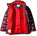 Columbia Big Boys' Lightning Lift Jacket, Mountain Red Dot Print, Small