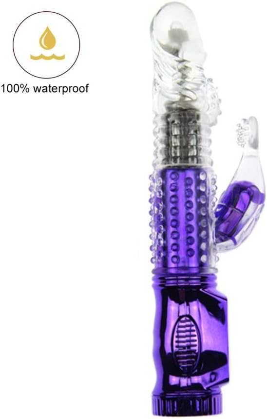 Vibǒrǎtǒr Orǎl Women 12 Speed Powerful G Spot Rabbit Vibǒrǎtors Waterproof Female Adlut Products Fantastic Toys Viborǎtǒrs Realistic Water Purple Only Sold in Yuejun Store US