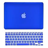 TOP CASE - 2 in 1 Bundle Deal Air 11-Inch Rubberized Hard Case Cover and Matching Color Keyboard Cover for Macbook Air 11
