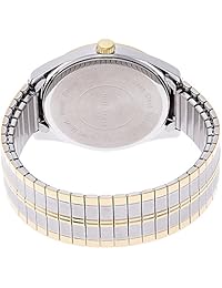 Reloj de pulsera de dos tonos de acero inoxidable de 40 mm para hombre Armitron
