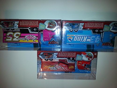 Disney Cars International Haulers set of 3: King, Mack and Shifty Drug