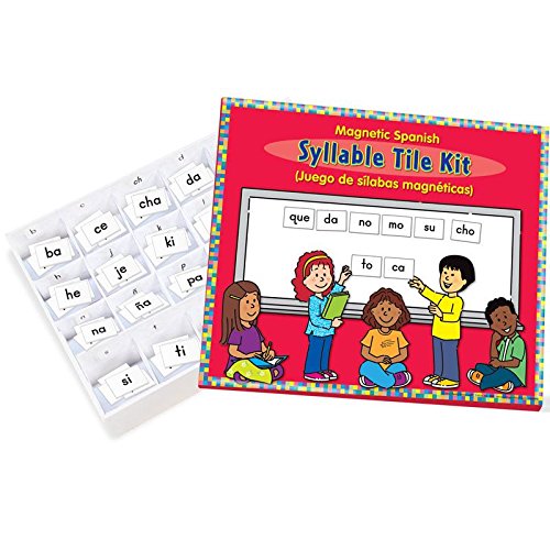 Magnetic Syllable Tile Kit - Spanish