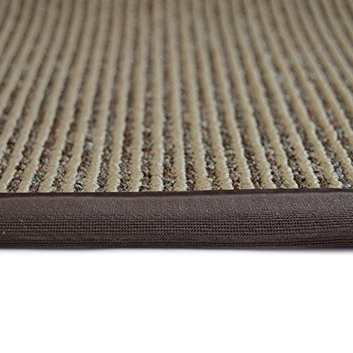 image for iCustomRug Zara Contemporary Synthetic Sisal Rug, Softer Than Natural 