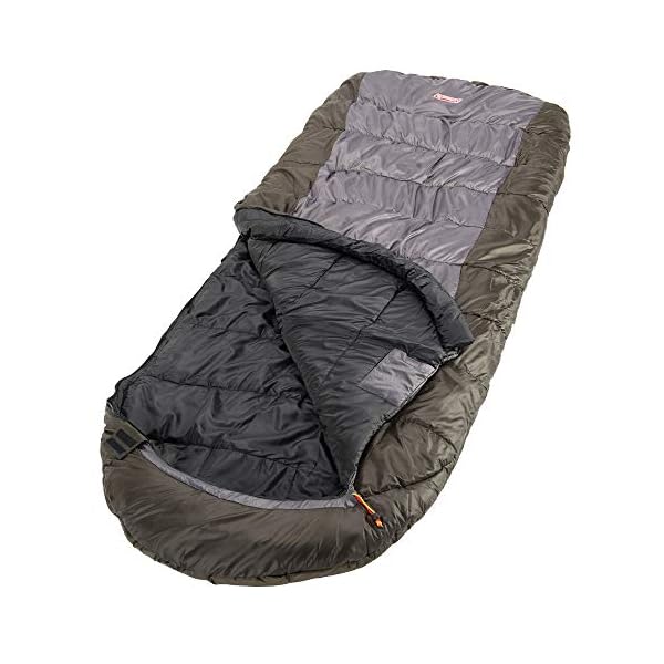 Coleman Big Basin 15 Big and Tall Adult Sleeping Bag Camping Galore