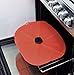 Charles Viancin - Poppy Oblong Lid Red - Silicone Lid for Food Storage and Cooking - 10''x14'' + 35x25cm - Airtight Seal on Any Smooth Rim Surface