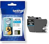 Brother LC421XLC Cyan High Yield Ink Cartridge Single Pack
