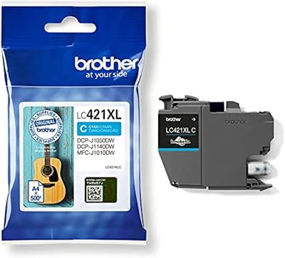 Brother LC421XLC Cyan High Yield Ink Cartridge Single Pack