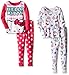 Komar Kids Girls' Hello Kitty 4 Piece Cotton Sets