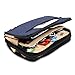 BUBM Double Layer Padded Travel Electronic Bag Packing Cubes for iPad Mini / Makeup Bag (Dark Blue)