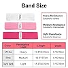 SYOSIN-Resistance-Bands-Non-Slip-Exercise-Loop-Bands-for-Hips-and-Glutes-3-Resistance-Levels-for-Butt-Legs-and-Whole-Body-Work-Out-Durable-Strong-Fitness-Bands-for-Pilates-Yoga-and-Body-Building SYOSIN Resistance Bands, Non-Slip Exercise Loop Bands for Hips and Glutes 3 Resistance Levels for Butt, Legs and Whole Body Work Out, Durable Strong Fitness Bands for Pilates, Yoga and Body Building