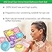 Bath Bombs Gift Set Donut 4pcs Bath Fizzies Donut Bath Salt 4 Fruits Fizzies Spa Bomb Handmade Natural Essential Oils Whitening Moisturize Dry Skin Relaxation Valentine's Day Gift