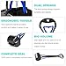CO-Z Pet Pooper Scooper for Small and Large Dog, Portable Poop Scoop with Long Foldable 24” Ergonomic Handle Waste Bag Dispenser Pick Up on Multiple Surfaces Like Grass, Dirt, Gravel