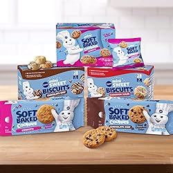 Pillsbury Mini Sweet Biscuits, Chocolate Chip, 10.5